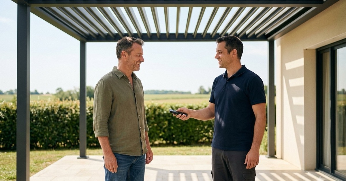 Autorisation pergola bioclimatique : les seuils 2026